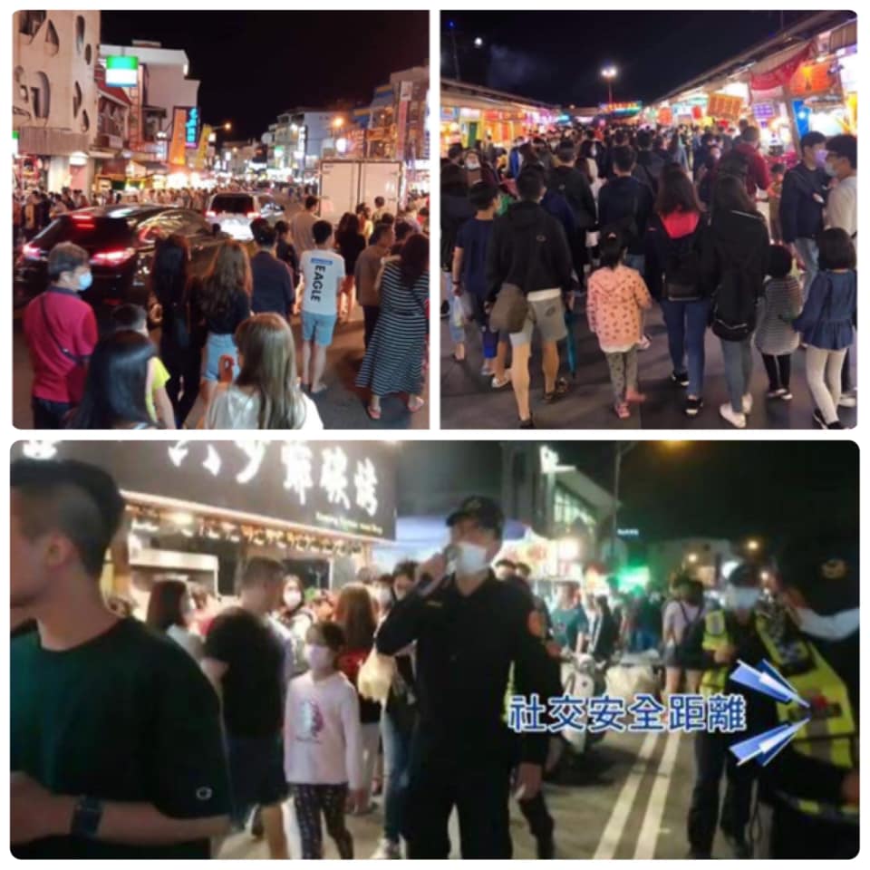 墾丁擠爆！清明連假「夜市滿街都人潮」憋不住都跑出來了　醫生見狀憂曝：「一個月後會多慘」