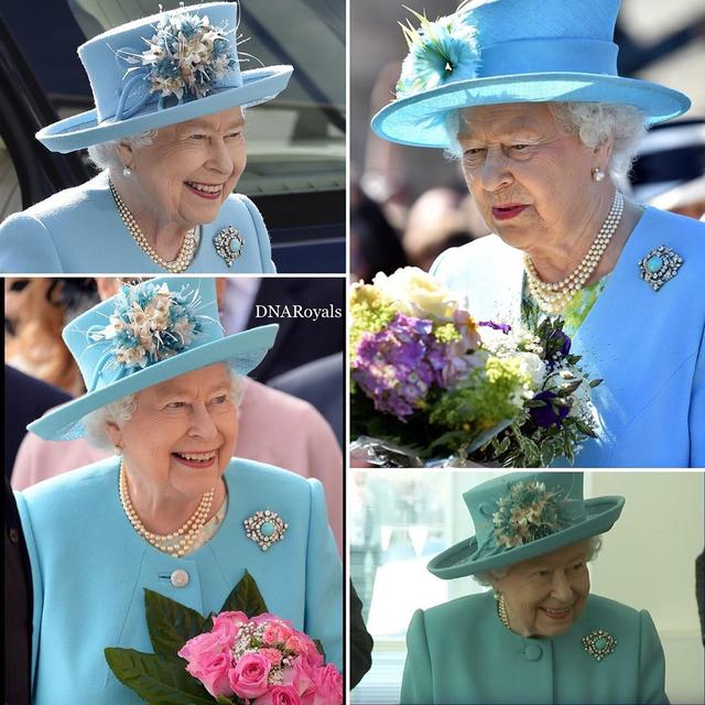 真定海神針！93歲英女王「一襲綠裙電視演講」純正英腔溫暖有力，所選配飾暗含深意