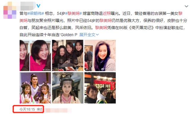 53歲黎美嫻罕露面!曾因梁朝偉受情傷「結婚15年不生育容顏不老」 與豪門老公幸福甜蜜