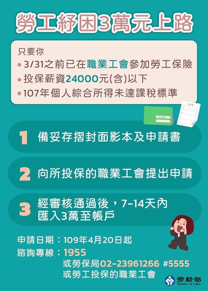 刷存款簿了嗎？紓困生活補貼入帳「瞬間多出3萬元」　民眾「一早到銀行補摺」見貼心註記：救命錢