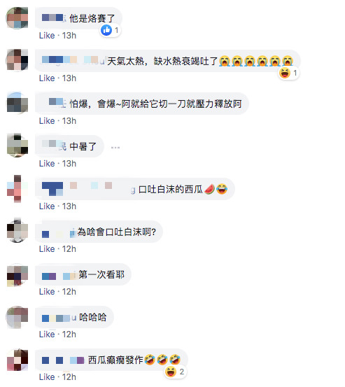 開心買西瓜消暑！放一晚上「突然狂冒白泡泡」她驚：那A安捏　過來人急勸「不能在屋內切啊」