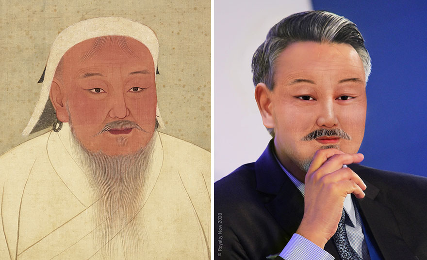 法老王也太帥！藝術家讓「歷史人物通通穿越到現代」　路易十四「雕像般天菜臉孔」撞臉基努李維❤