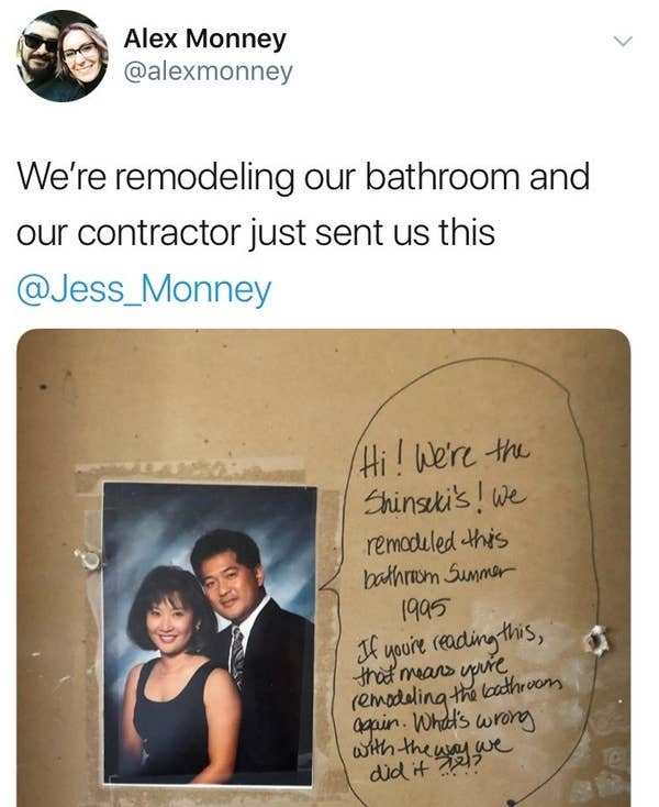裝修新婚房發現「23年前屋主爆笑訊息」！超逗趣留言「往下看還有更狂的」網笑歪：幽默感滿點