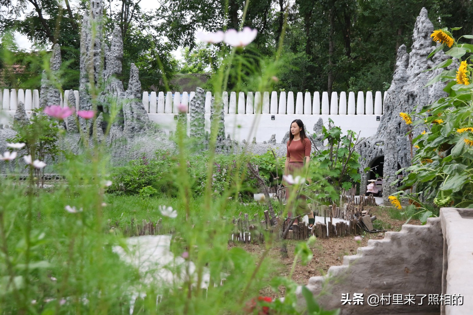 好想妳喔！單親媽回娘家20年舊院「打造夢幻莊園」　一點一滴親手蓋「傳承母親的愛」盼女兒快樂長大