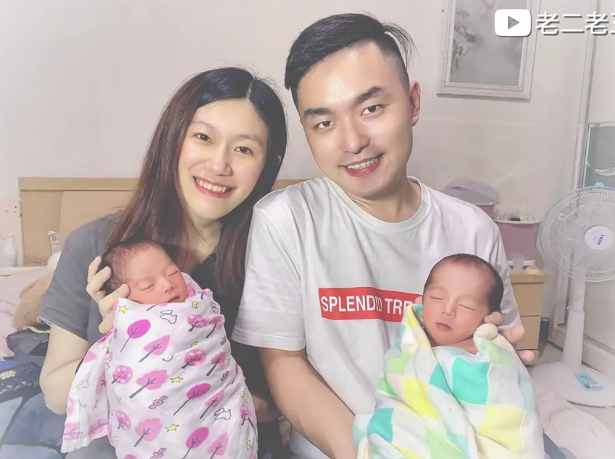 為母則強！媽媽懷龍鳳胎「孕肚大到變正方形」強忍雙倍辛苦　撐到最後「終於見到寶寶」哽咽：值得了