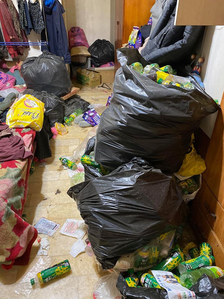 上輩子住回收場？她出賣親哥「垃圾山堆滿房間」　跟家人聯手「花6小時改造」網驚：是換了棟房子嗎