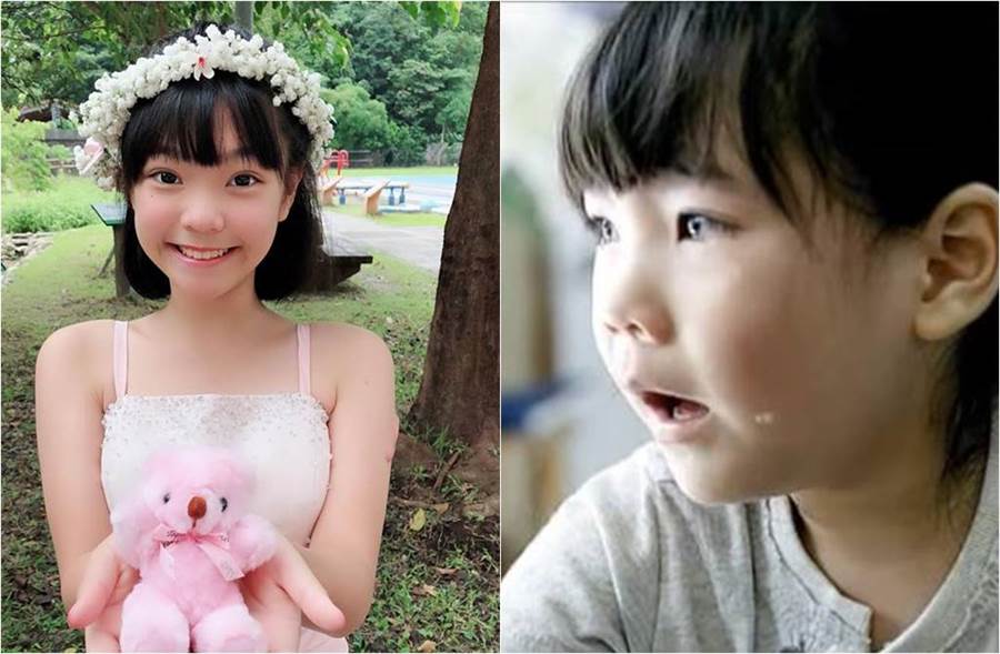 阿嬤你怎麼沒感覺？經典廣告「腳踏車壓到阿嬤腳」小童星長大了　升級「洋娃娃大眼美少女」從小美到大❤