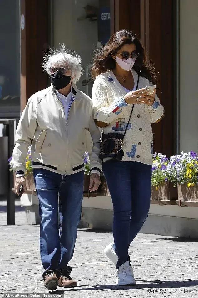 90歲老來得子！身價900億的F1皇帝「前妻分走大半財產」發誓不會再婚 　三婚「娶小46歲嬌妻」又相信了愛情