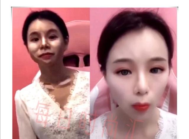 身材也是假的？正妹網紅「關掉美肌功能」秒現形 　火辣身材「用畫的」粉絲看哭：還我夢中女神