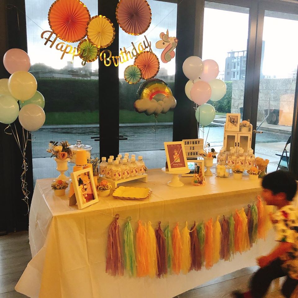 六月女兒4歲了！送愛女「驚喜生日趴」愧疚沒辦抓周　「超狂內部照曝光」她笑：善用振興券