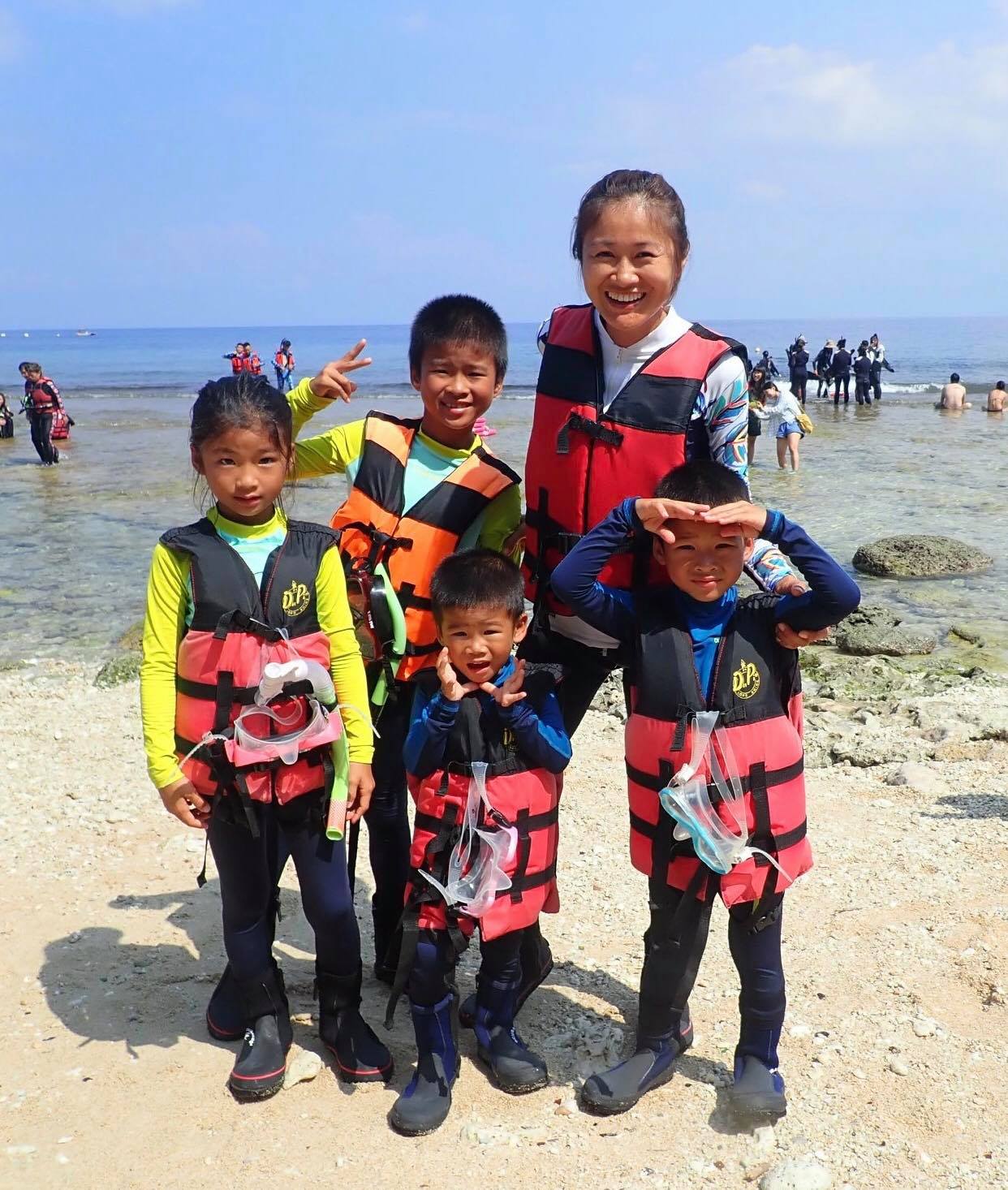 超人媽媽！暑假「她獨自帶4兒環島」完全不手忙腳亂 　為期45天「享受大自然之旅」孩子笑容好值得
