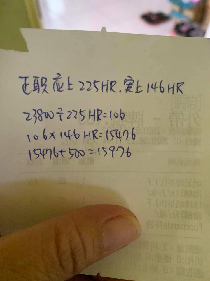 女兒暑假打工！店家強調「這是正職的薪水」：最後只給1萬6　家長一看算式傻住「把年輕人當盤子」