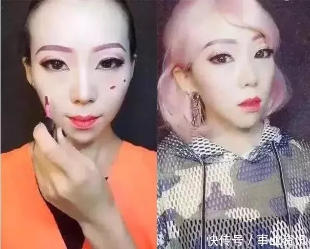 清潔工阿姨化完妝後「大變身」成神正正妹！顏值不輸女明星　網友大驚：我再也不相信女生了