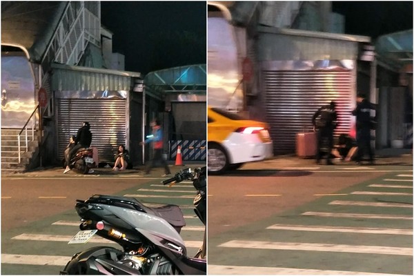 終於接回家！中壢乞討短褲妹「待警局不急著走」　家人無奈曝「真的沒辦法處理」：送回來她還是會逃