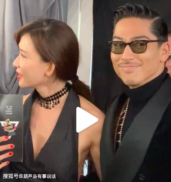 婚後身材更豐滿！林志玲夫妻同框「穿掛脖西裝太省布料」　嬌羞看鏡頭一點不像已為人妻