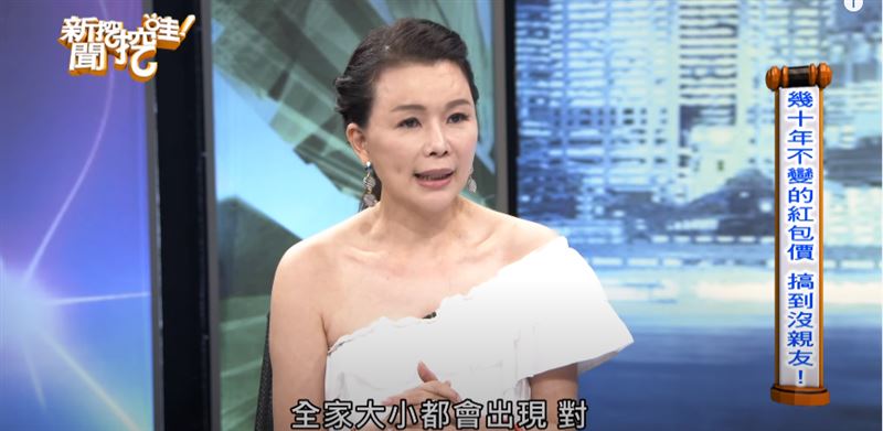 感嘆人緣差！《瞳鈴眼》女星曝「喜宴紅包公定價」老一輩規定的　10幾年沒變「全家帶出席」網酸爆：難怪沒親友