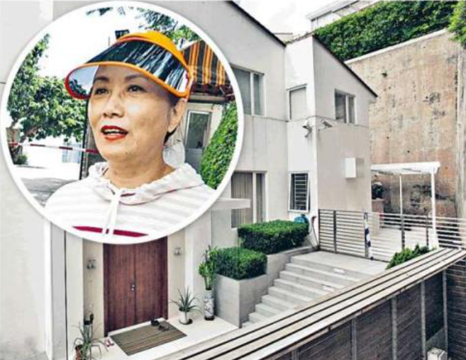 上億豪宅成地攤位！73歲汪明荃天台晾曬「過百雙靚鞋」　「超級皇宮」門前樓梯逼爆50人合照