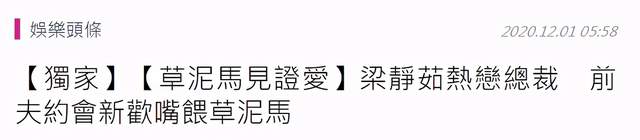 梁靜茹前夫搭上失婚名媛！被要求「用嘴餵羊駝」他乖乖服從　女方過往被扒「果真馭夫有術」