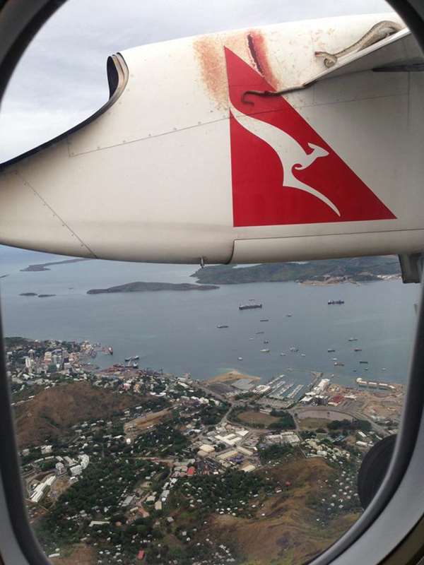 飛在1萬英尺高空！女乘客拿手機拍攝窗外風景　意外錄下「驚險一幕」放大一看全身雞皮疙瘩！ 