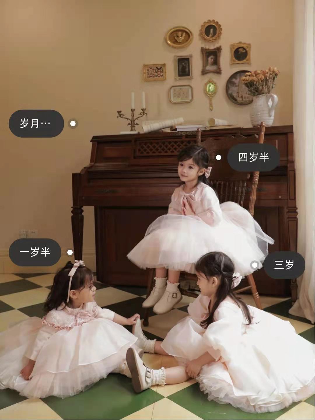 神仙家庭！年輕媽4年生3女「女兒各個可愛又優雅」　爸媽同框現身「神級顏質超迷人」網讚嘆：基因太強大