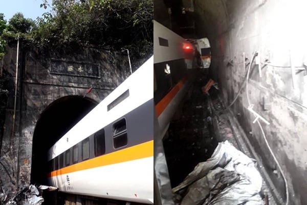 快訊／太魯閣號出軌！車廂傾斜翻覆「多人無生命跡象」　倖存乘客還原過程「爬窗逃生」：很多人在裡面