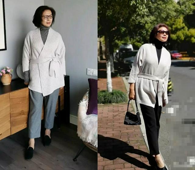 擔心身材不夠好？60歲媽媽示範「簡單配色遮贅肉」小心機　想顯瘦「版型挑選是關鍵」減齡又優雅
