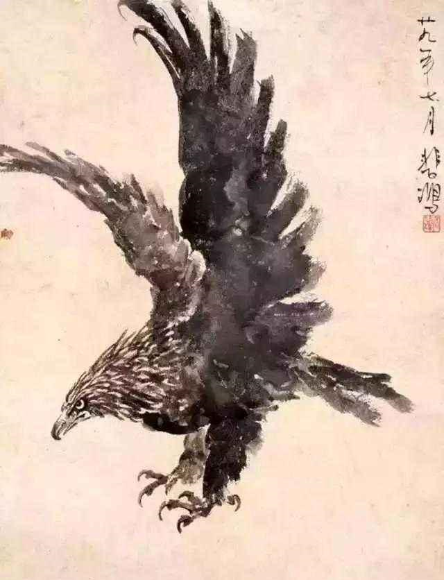 神來之筆！老人畫一隻老鷹「拍出12億高價」　放大5倍後「細看極恐」專家：根本不是畫