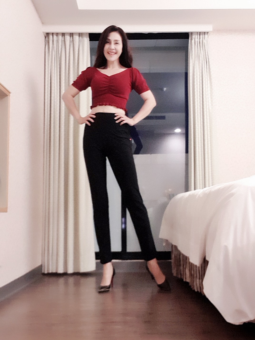 51歲梁佑南自豪：體脂只有22！花一年「體重75→57公斤」辣成美魔女　驕傲「皮膚依舊Q彈」減肥史超勵志