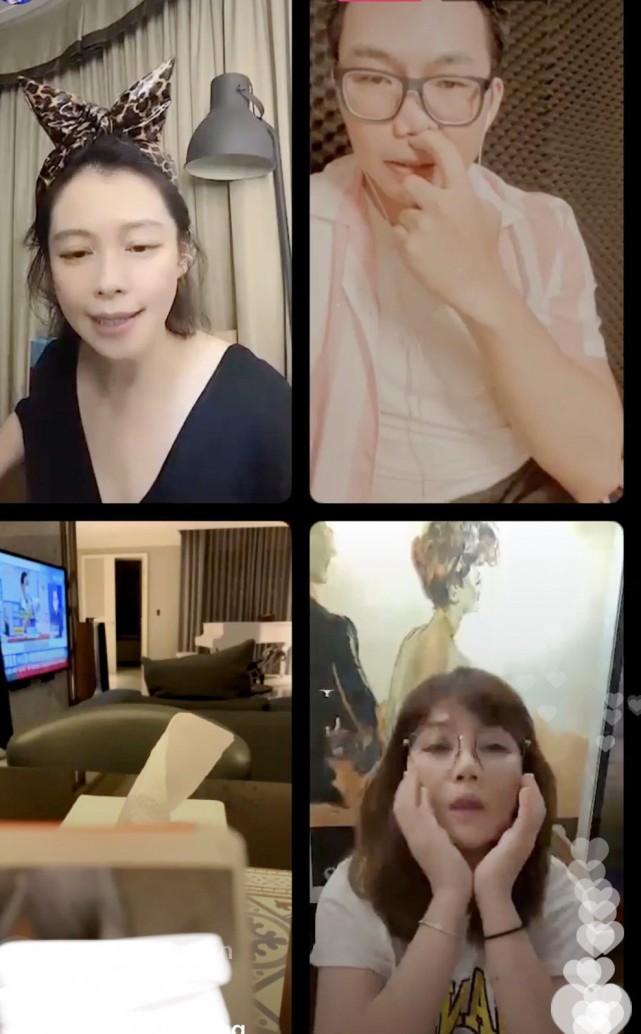 與閨蜜連線直播！林心如感嘆公婆「不能上門看望小海豚」　手滑意外曝光「愛巢內景」：特別溫馨