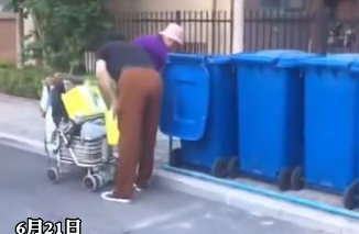 想發揮自己的價值！公公開豪車「陪奶奶撿廢品」被兒媳拍下記錄　網友：孝順與錢無關