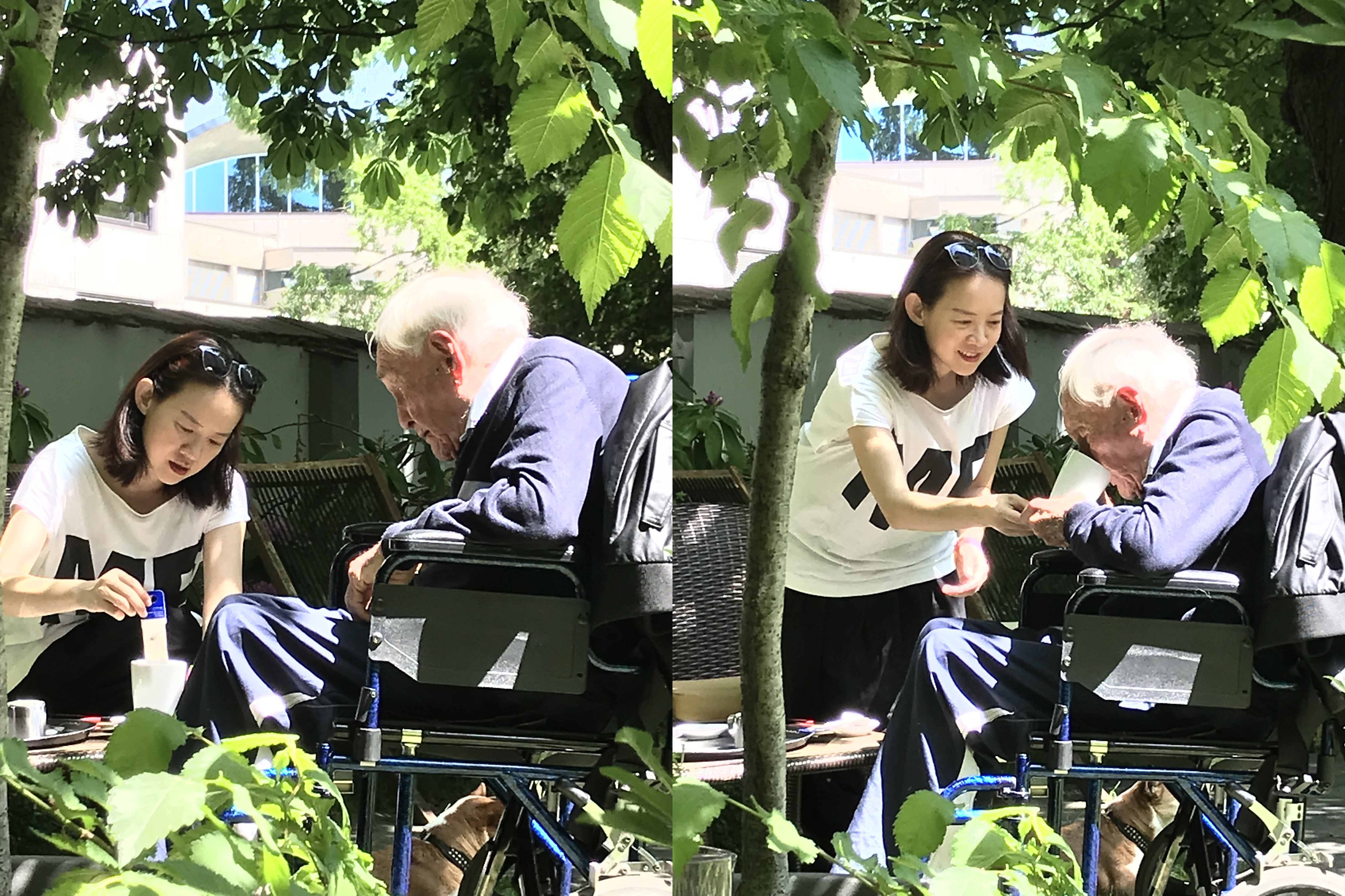 曾寶儀擁抱安樂死老人！104歲人瑞「無慢性病兒孫成群」卻想離開世界　「與老人最後一次對話」她不禁有感而發