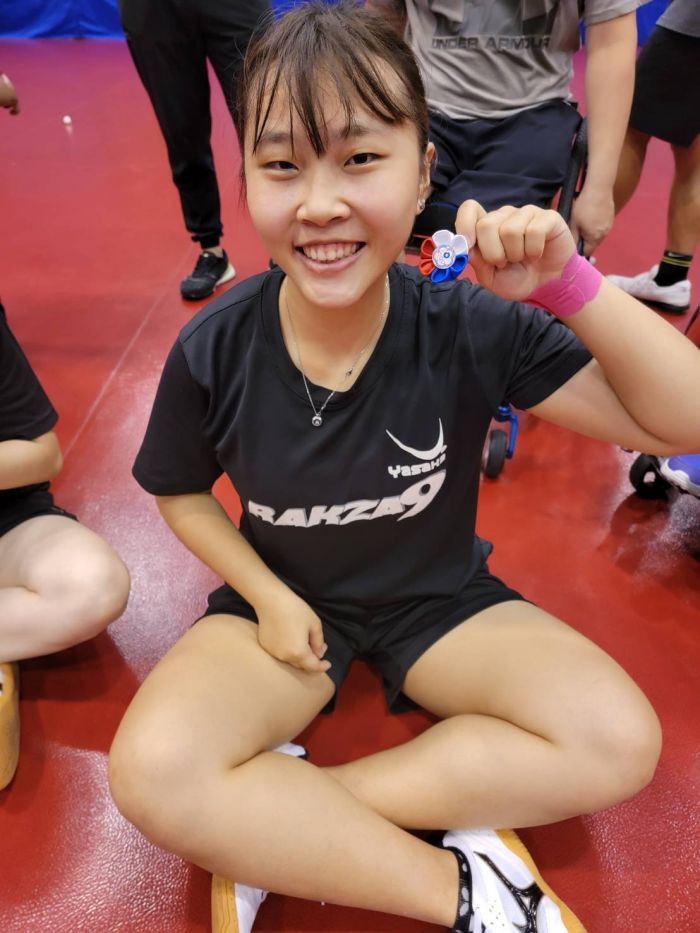 台灣首面獎牌！21歲田曉雯「首登帕運就摘銅」成功克服心魔　出生右手萎縮被嘲笑「靠桌球找回信心」