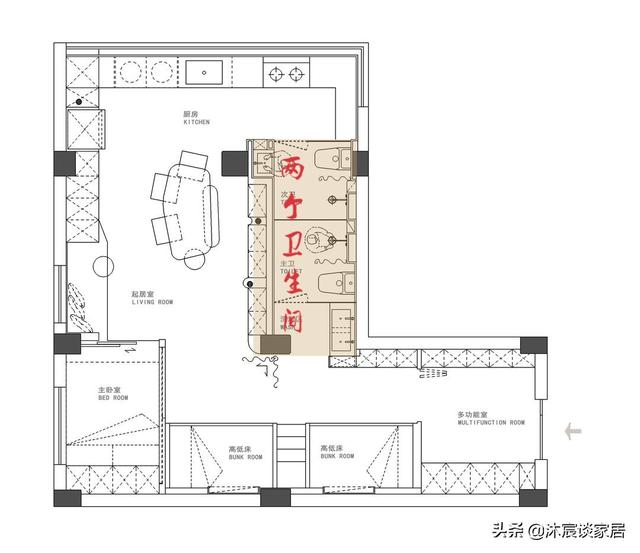 16坪住六人剛剛好！夫妻「重新改造4室2衛」打造小孩天堂　「運用多功能」一進玄關美到驚為天人