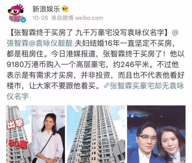 結婚20年！張智霖自曝有愛無性「只是牽手」　租房16年坦言：「遇見她，是我不幸」