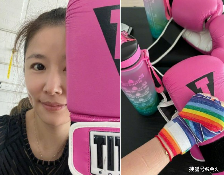 45歲林心如罕見秀腹肌！穿露臍裝「亮出一截腰」　腹部凹出「兩條肌肉線」：超猛