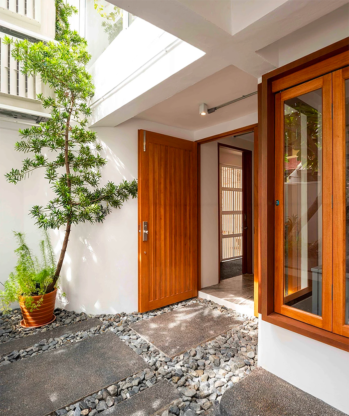 故意在牆壁上打洞！60坪「自然系日光透天宅」爆紅 空心磚點綴「屋內裝潢美如天堂」頂樓景觀更夢幻