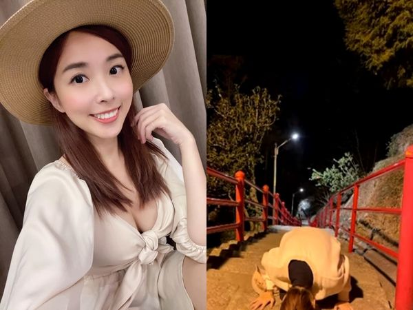 跟前男友分手！女星想挽回「跪700階梯求復合」　腳底見紅「折2萬朵紙蓮花」願付出一切