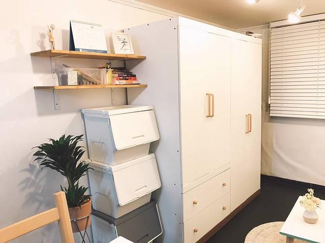 到外地工作！小資女租小套房「花5千塊動手改造」　廚房客廳一應具全「前後差異太驚人」生活超享受