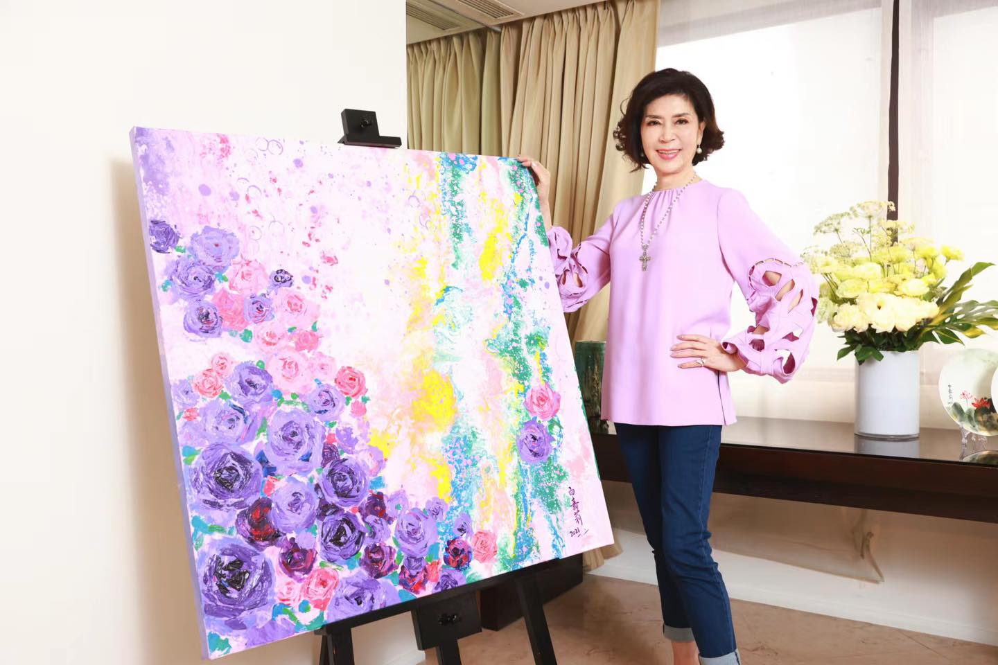 白嘉莉曝「印尼尪離世後」和三繼子斷了聯繫　今年飛兩趟「隔離完全不焦慮」開箱防疫生活