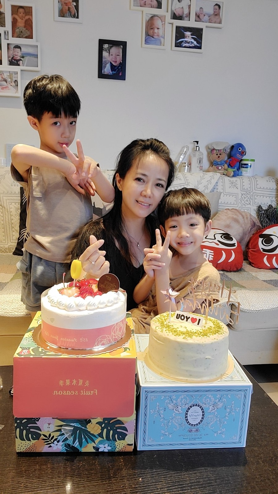 在校是問題學生！陳仙梅7歲兒「突自告奮勇幫媽」化身小暖男　獨力組櫃成品曝「比尪還可靠」