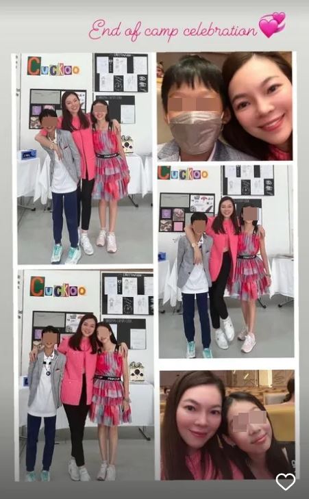 郭董11歲兒長大了！曾馨瑩擁2兒女「遺傳逆天長腿」快比媽媽高　霸氣老公「家裡卻扮白臉」玩得比誰都瘋