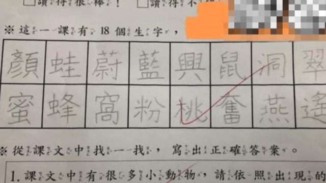 誰能看得懂！聯絡簿上「老師捲毛字體」爸爸霧煞煞　神人曝正解「還以為在畫符咒」無奈：在宮廟工作？