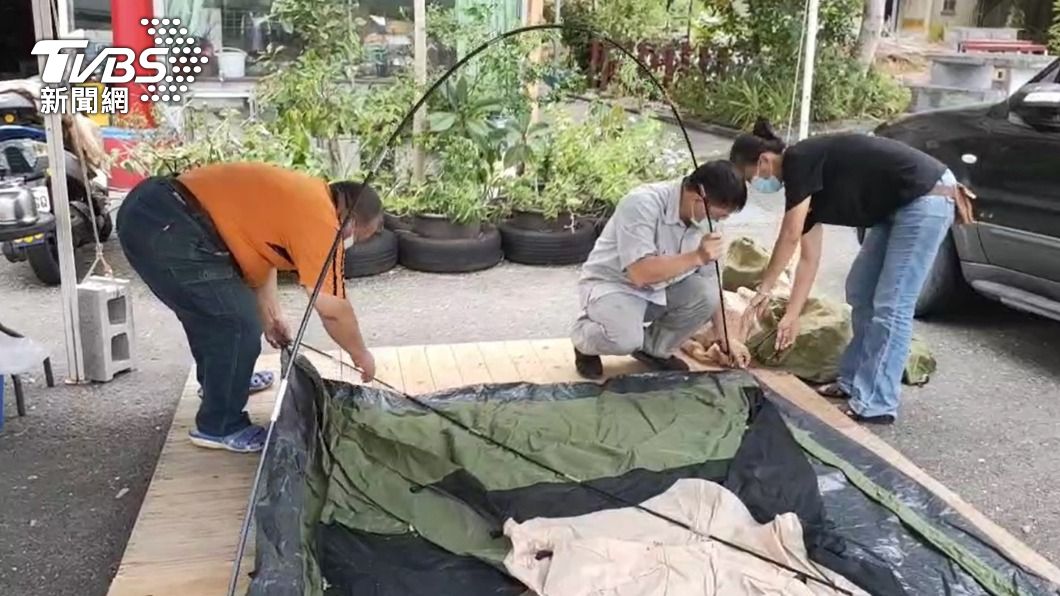 震到傾斜龜裂！台東餐廳老闆「四口擠帳篷度日」不敢進房　憂下秒崩塌「才剛還清25年貸款」