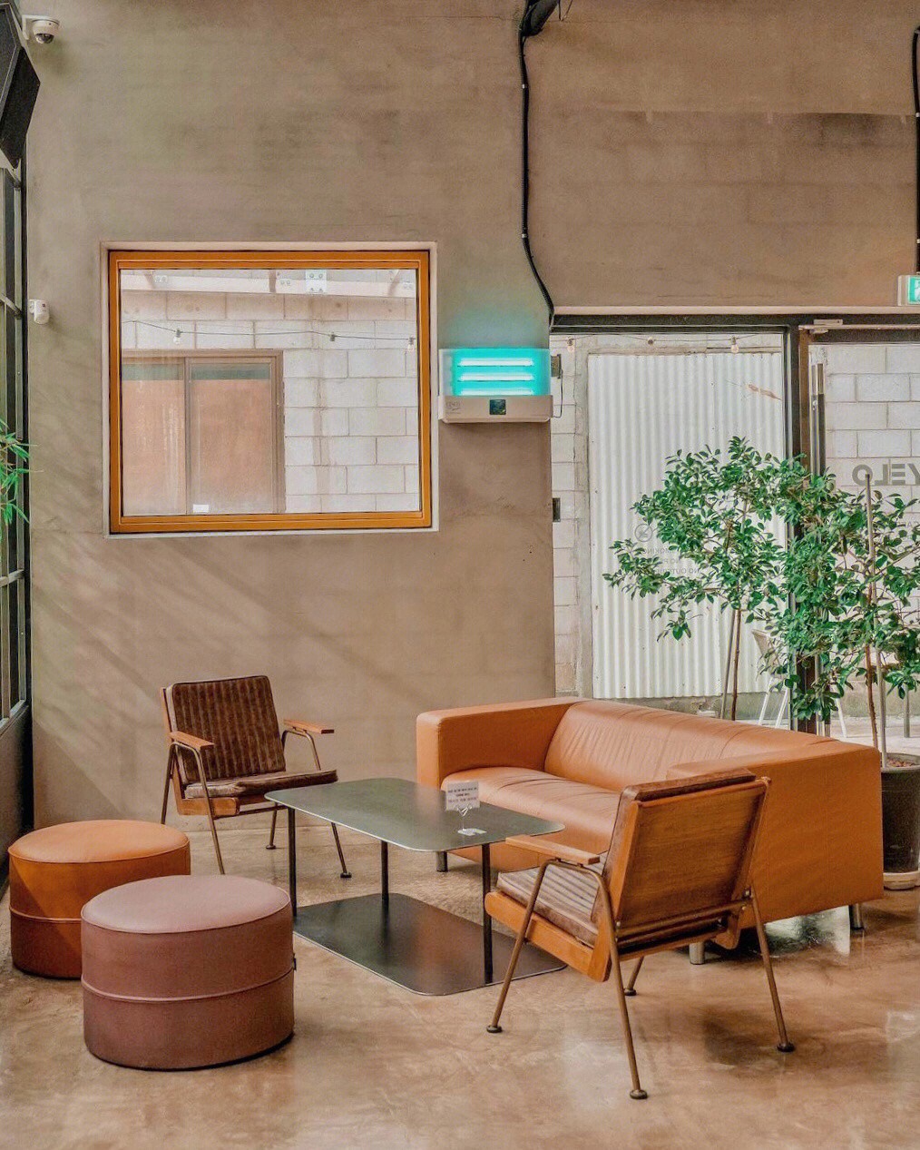 絕美黃金地毯！舊倉庫變身「金黃色咖啡屋」無比夢幻　室內座位「大片窗框進楓林」比油畫還浪漫❤️