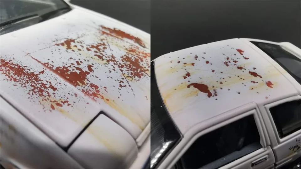 孩子的玩具超人!台灣爸打造「舊冷氣室外機模型」超擬真 再創作「《頭文字D》主角座車」網全看傻