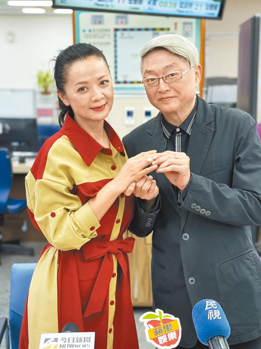睽違22年！高欣欣與李國超《市井豪門》首度同台 戲裡戲外甜蜜放閃