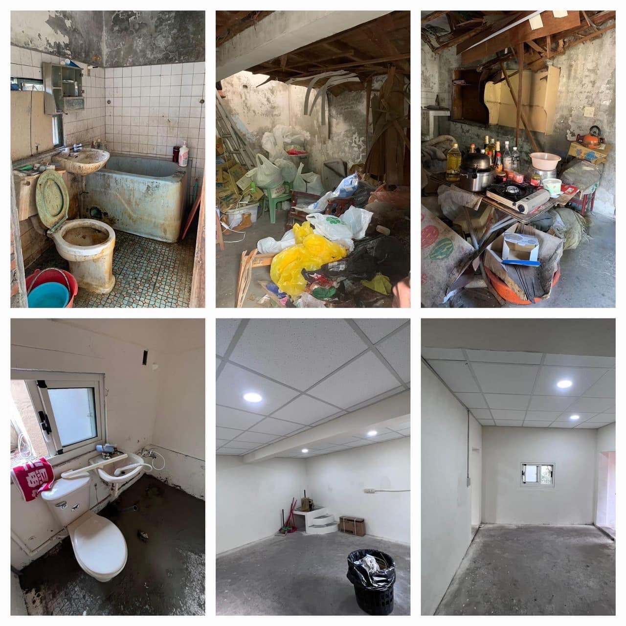 過年有家了！身障父子住破屋「沒門沒窗沒熱水」雨天冷吱吱　善心人士出手「2天動員完工」成果感動全網