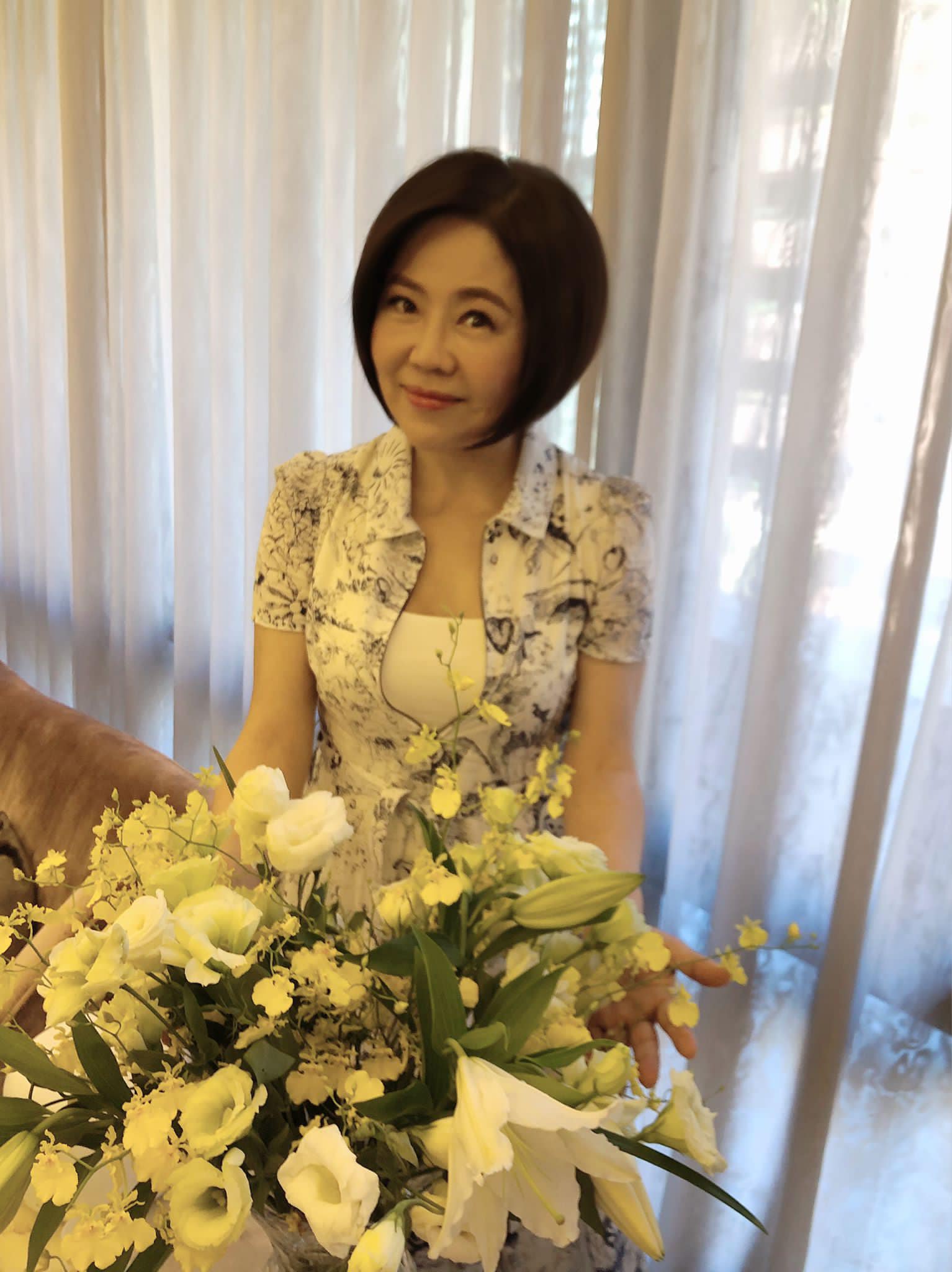除夕買花求好運！于美人初一早上看「半盆都枯萎」心驚急扔　果真「家裡出事了」嘆：不敢再買了