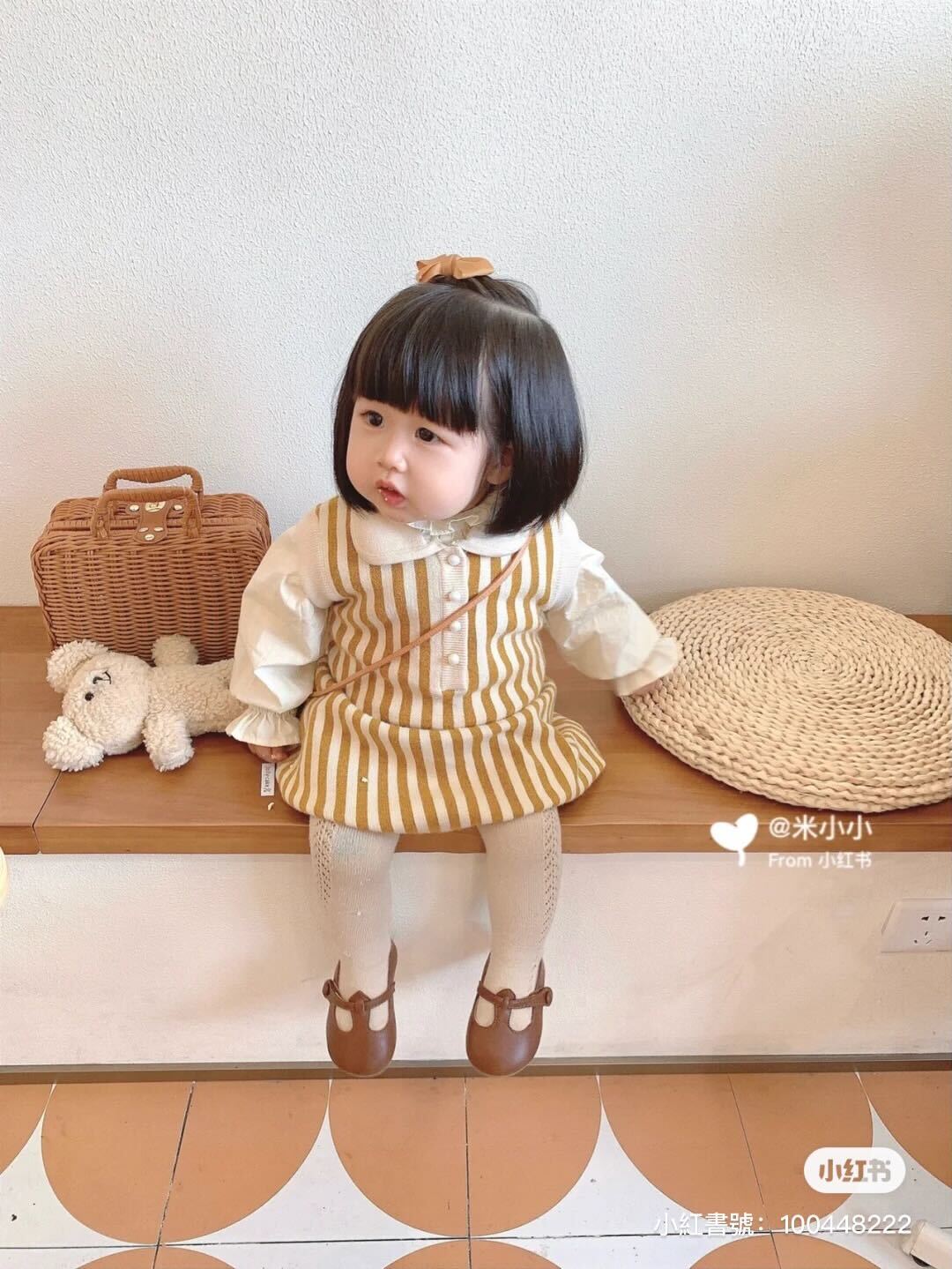 女兒是最可愛生物！馬桶蓋頭「短髮Q萌小女娃」融化眾人　留長髮「秒變空靈小仙女」哥哥顏值更驚艷