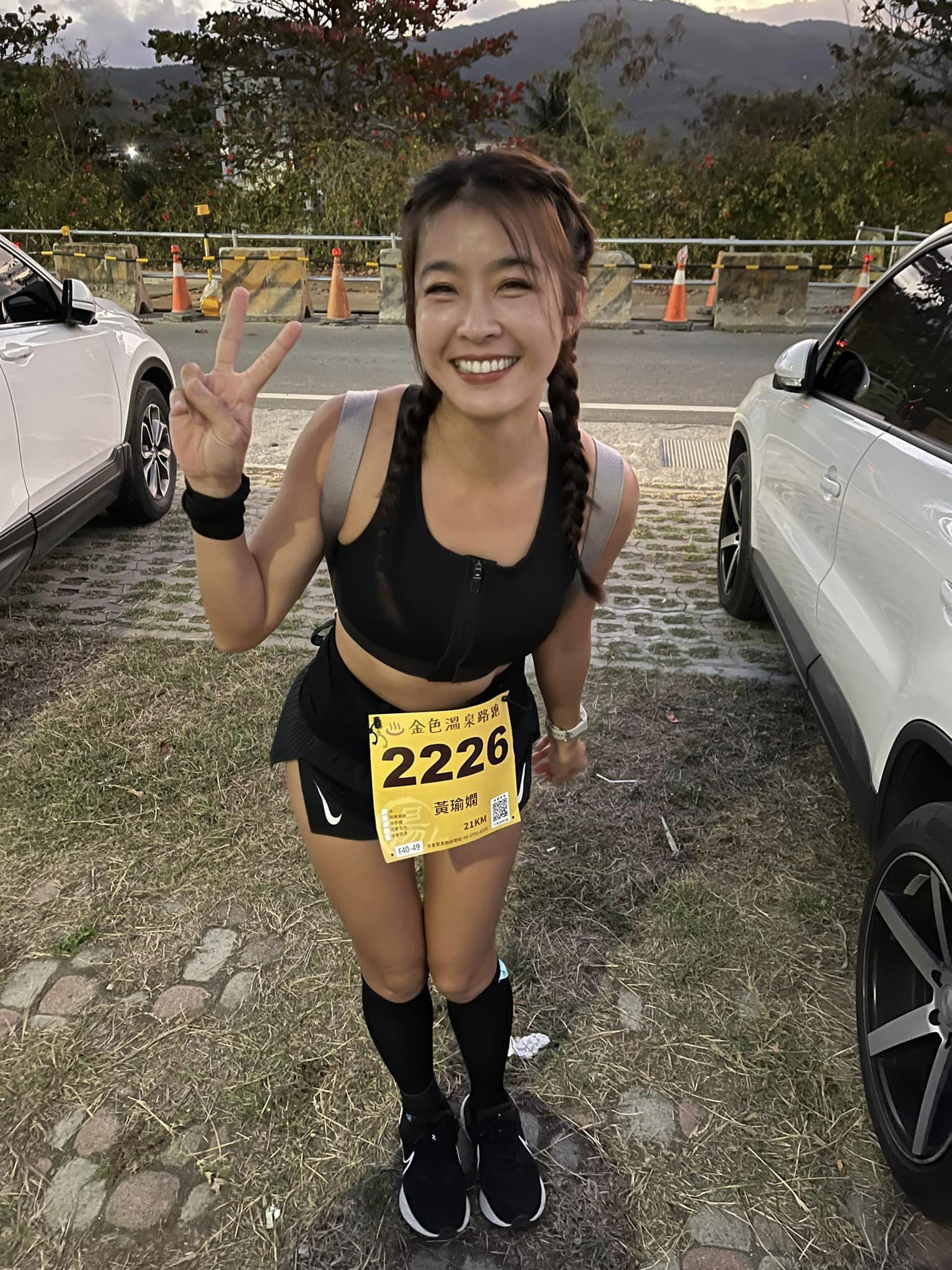 跑馬拉松出意外！42歲女星開心出賽「突然不能動了」心率飆至180　笑不出來「醫護人員衝上前」結果曝光
